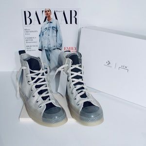 A-COLD-WALL* x CONVERSE Chuck 70 Hi Silver Birch